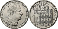 Monaco 1 Franc Rainier III, MDP, série FDC, Nickel, STGL -