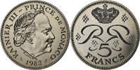 Monaco 5 Francs Rainier III, MDP, série FDC, Kupfer-Nickel, STGL -