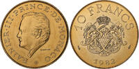 Monaco 10 Francs Rainier III, MDP, série FDC, Copper-Nickel-Aluminum -