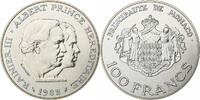 Monaco 100 Francs Rainier III, Heir Apparent Prince Albert, MDP, série -