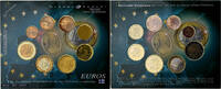 Finnland Set 1 ct. - 2 Euro Vantaa, SS+ -