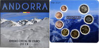 Andorra Set 1 ct. - 2 Euro Madrid, STGL -