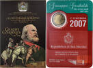 San Marino 2 Euro Giuseppe Garibaldi, Rome, Bi-Metallic, STGL -