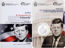 San Marino 5 Euro Death of John F. Kennedy, Rome, Silber, STGL -