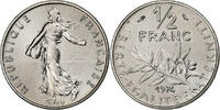 Frankreich 1/2 Franc Semeuse, MDP, série FDC, Nickel, STGL -