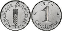 Frankreich 1 Centime Épi, MDP, série FDC, Stainless Steel, STGL -