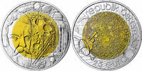 Österreich 25 Euro International Year of Astronomy, Colourized, Vienna -