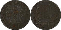 10 Centimes 1916 Frankreich Chambre de Commerce d Alger, S+, Iron S+