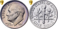 Vereinigte Staaten 1 Dime Roosevelt, San Francisco, PP, Copper-Nickel -