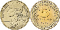 Frankreich 5 Centimes Marianne, MDP, série FDC, Bronze-Aluminium, STGL -