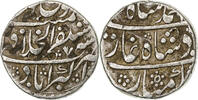 Mughal Empire 1 Rupee Muhammad Shah, Akbarabad -
