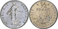 Frankreich 1/2 Franc Semeuse, MDP, série FDC, Nickel, STGL -