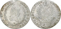 Österreich 20 Kreuzer Francis II, Alba Iulia, Silber, S+, KM:2139 -