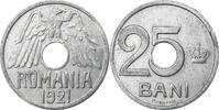 Rumänien 25 Bani Ferdinand I, Le Locle, Aluminium, SS, KM:44 -