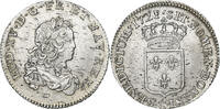 Frankreich 1/3 écu de France Louis XV, Caen, Flan neuf, Silber, VZ+ -