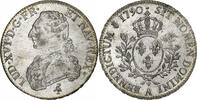 Frankreich Ecu aux branches d'olivier Louis XVI, Paris, Silber, SS+ -