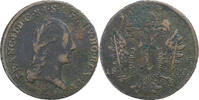 Österreich 1 Kreuzer Franz II, Alba Iulia, Kupfer, S, KM:2111 -