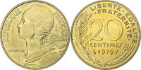 Frankreich 20 Centimes Marianne, MDP, série FDC, Cupro-Aluminium, STGL -