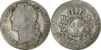 Frankreich 1/2 Ecu de Béarn au bandeau Louis XV, Pau, Silber, SGE+ -