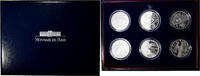 Frankreich Set 6x10 Francs Aventure du XXe siècle, MDP, PP, Silber -