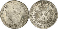 Frankreich 1/10 Écu au bandeau Louis XV, Bayonne, Silber, VZ -
