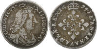 Frankreich 4 Sols des Traitants Louis XIV, Paris, Silber, S, Gadoury:103 -