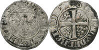 Frankreich Blanc Guénar Charles VI, Saint-Pourçain, 2nd Emission -