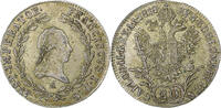 Österreich 20 Kreuzer Franz I, Vienna, Silber, SS, KM:2143 -
