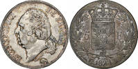 Frankreich 5 Francs Louis XVIII, Lille, Silber, S, Gadoury:614 -