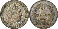 Frankreich 1/4 Franc Louis Philippe I, Paris, Silber, SS+, Gadoury:355 -