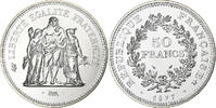 Frankreich 50 Francs Hercule, MDP, série FDC, Silber, STGL, Gadoury:882 -