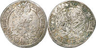 Österreich 3 Kreuzer Joseph I, Graz, Silber, SS, KM:1463 -