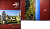 Set 1 ct. - 2 Euro 2020 MDP Malta BU, MDP, STGL STGL