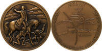 Frankreich Medaille Napoleon I, Bataille d'Eylau, Bronze, VZ -