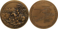 Frankreich Medaille Napoleon I, Bataille des Pyramides, Bronze, VZ -