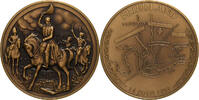 Frankreich Medaille Napoleon I, Bataille de Friedland, Bronze, VZ -
