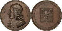 Frankreich Medaille Pierre Fermat, Académie de Toulouse, Kupfer -