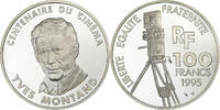 Frankreich 100 Francs Yves Montand, Centenaire du Cinéma, MDP, PP -