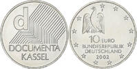 Deutschland 10 Euro Documenta XI, Hamburg, Silber, UNZ, KM:217 -