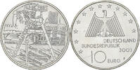 Deutschland 10 Euro Ruhr Industrial District, Stuttgart, Silber, UNZ -
