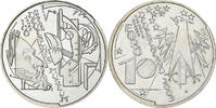 Deutschland 10 Euro German Museum Munich, Munich, Silber, UNZ, KM:225 -