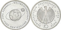 Deutschland 10 Euro 2006 FIFA World Cup, Stuttgart, Silber, UNZ, KM:229 -