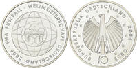 Deutschland 10 Euro 2006 FIFA World Cup, Munich, Silber, UNZ, KM:249 -