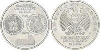Deutschland 10 Euro University of Leipzig, Berlin, Silber, UNZ, KM:282 -