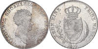 Grand Duchy of Hessen Thaler Ludwig X, Darmstadt, Silber, VZ, KM:277 -