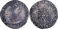 Duchy of Lorraine Teston Charles III, Nancy, Silber, SS -