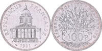 Frankreich 100 Francs Panthéon, MDP, Silber, UNZ, Gadoury:898 -