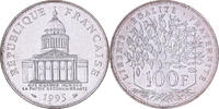 Frankreich 100 Francs Panthéon, MDP, Silber, UNZ, Gadoury:898 -