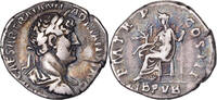 Denarius Hadrian, Rome, Silber, S+, RIC:367 -