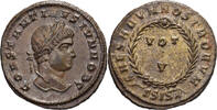 Follis Constantine II, Siscia, Bronze, VZ, RIC:163 -
